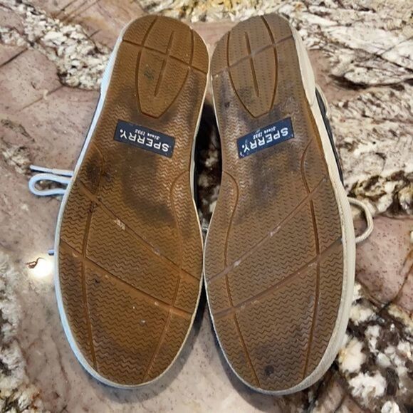 𝅺Sperry  top siders loafers navy‎ blue - Picture 4 of 7
